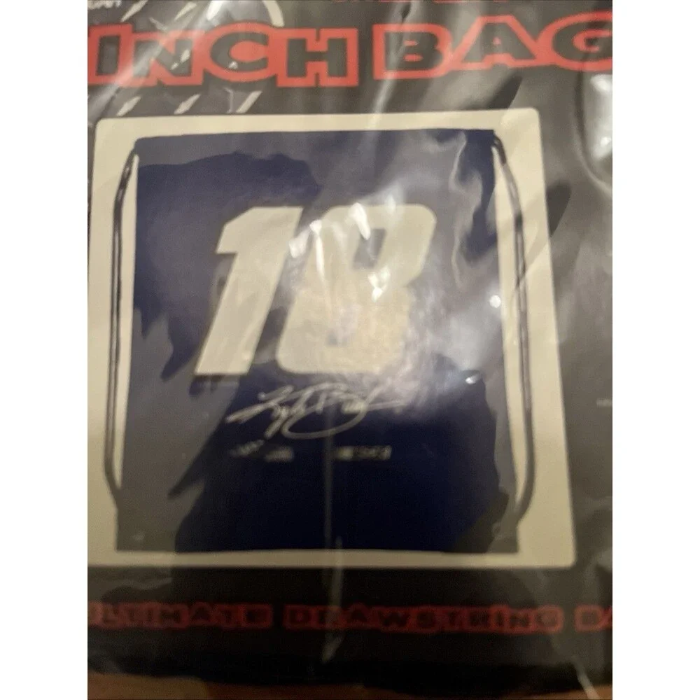Nascar Kyle Busch #18 Drawstring Cinch Bag 18